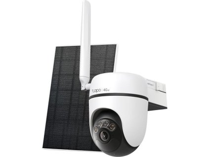 TP-Link Tapo C615G KIT venkovní 4G LTE kamera, solární panel (3MP, 2K, 1296p, IR, 4G LTE, micro SD card, IP65)