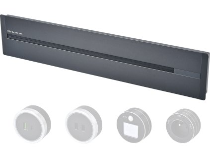 Viking zásuvková lišta LZ60 zápustná, šedá