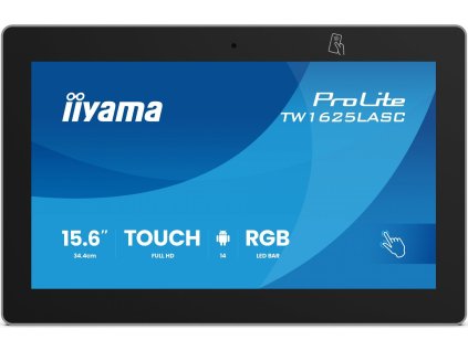 16" iiyama TW1625LASC-B3PNR:IPS,FHD,Android,NFC,PO