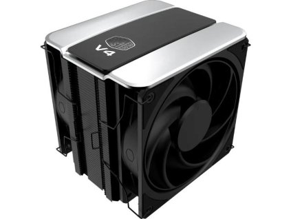 Cooler Master CPU Chladič V4 ALPHA 3DHP BLACK, 2x120mm, LGA1851, AM5, černá