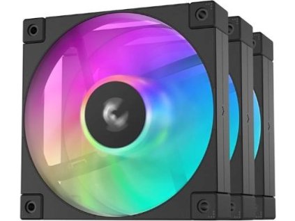 DEEPCOOL Ventilátor FD12 ARGB 3v1, 3x120mm, ARGB, černá