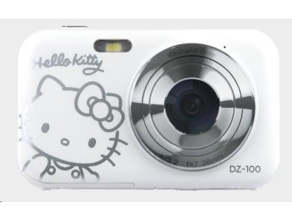YASHICA Hello Kitty Digital Camera DZ-100 (White)