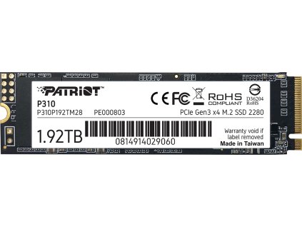PATRIOT P310/1,9TB/SSD/M.2 NVMe/5R