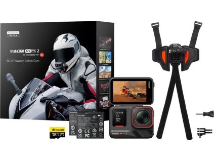 Insta360 Ace Pro 2 Motocyklový balíček akční kamera