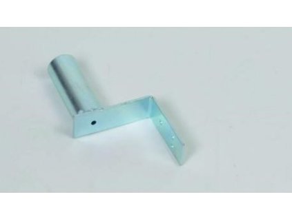 Držák antény na zeď mini, galvanický zinek, délka 8,5cm, výška 8,5cm