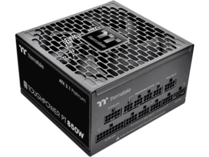 THERMALTAKE zdroj 850W Toughpower PT, 135mm, Plně modulární, 80+ Platinum, černá
