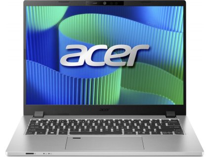 ACER NTB TravelMate P2 14 (TMP214-56-TCO-32RF),Core3 100U,14" WUXGA,16GB,512GB,Intel,W11 Pro,Pure Silver