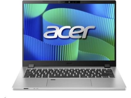 ACER NTB TravelMate P2 14 (TMP214-56-TCO-32RF),Core3 100U,14" WUXGA,16GB,512GB,Intel,W11 Pro,Pure Silver