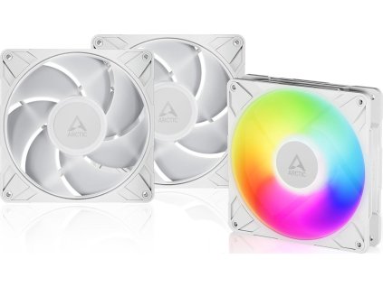 ARCTIC P14 Pro A-RGB (bílá) (3pack) - 140mm A-RGB PWM ventilátor s rozdělovačem kabelů