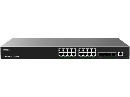 Grandstream GWN7812P L3 Managed Network PoE Switch  16 portů / 4 SFP+, VLAN, DHCP, Stacking