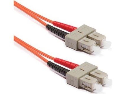 Optický patchkabel duplex SC-SC, 50/125 um MM, 5 m, OM2