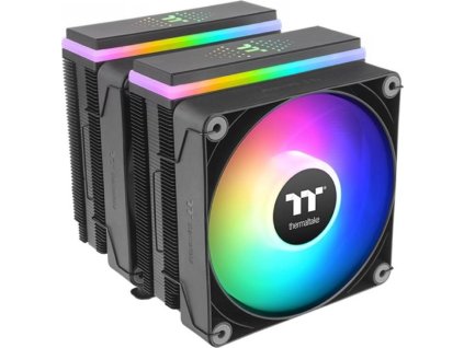 THERMALTAKE Chladič CPU Astria 600 ARGB, 2x120mm, LGA1851, AM5, černá