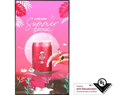 75" LG LED 75XS4 - UHD,4000cd,IPS,SO,webOS,24/7