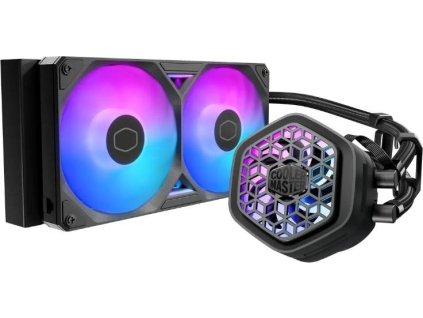 Cooler Master vodní chladič MasterLiquid Atmos II VRM 240, 2x120mm, LGA1851, AM5, černá