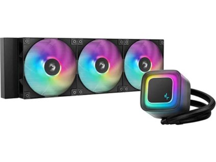 DEEPCOOL Vodní chladič LE360 V2, ARGB, 3x 120mm, AM5, LGA1851, černá