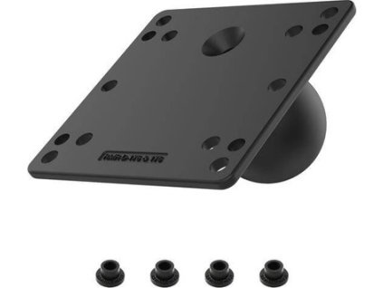 RAM základna čtvercová VESA 100x100mm s kulovým kloubem 2,25"