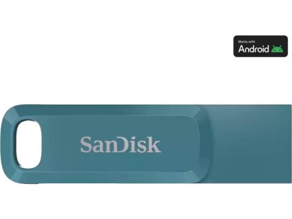 SanDisk Flash Disk 512GB Ultra Dual Drive Go, USB-C 3.2, modrá