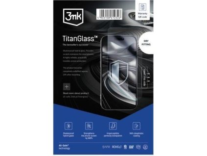 3mk All-Safe - AIO fólie TitanGlass Phone 50 ks + výměnný nůž + aplikátor + bonus PowerMax 100W nabíječka