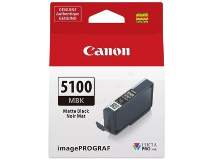 kazeta CANON PFI-5100MBK matte back iPF PRO-310 (14,4 ml)