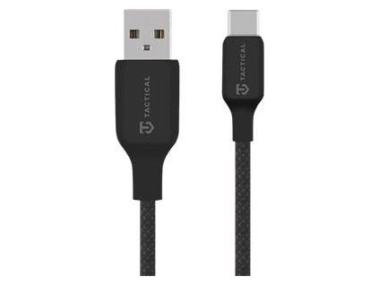 Tactical Stitch Thread Cable USB-A/USB-C 0.3m Black