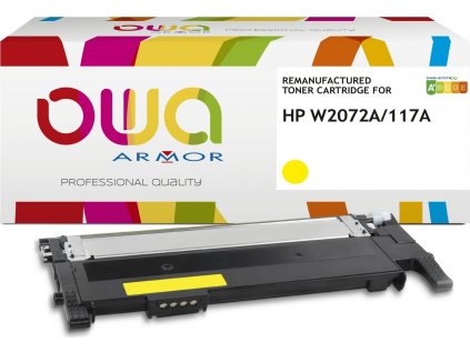 OWA Armor toner pro HP CLJ 150 yellow, 700 str., komp.s W2072A