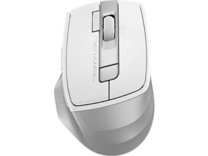 A4tech FB45CS Air2 FStyler, bezdrátová tichá kancelářská myš, BT+2,4GHz, bílá