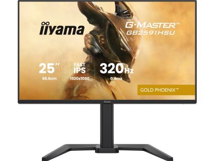 iiyama G-Master/GB2591HSU-B1/24,5"/IPS/FHD/320Hz/0,4ms/Černá/3R