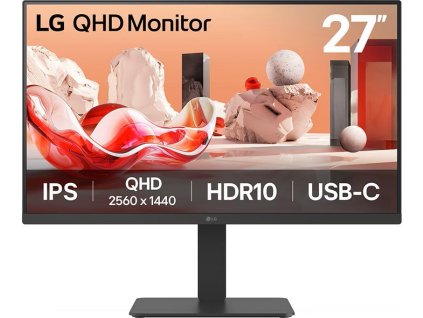 LG/27BA65QB/27"/IPS/QHD/100Hz/5ms/Černá/2R