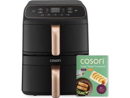 Cosori Turbo Tower Compact horkovzdušná fritéza 8,6 L černá