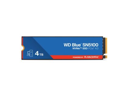 SSD 4TB WD Blue SN5100 NVMe M.2 PCIe Gen4 2280