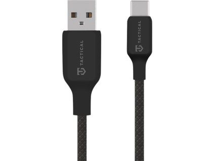 Tactical Stitch Thread Cable USB-A/USB-C 2m Black