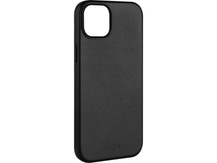 FIXED MagLeather kožený kryt iPhone 14, černý