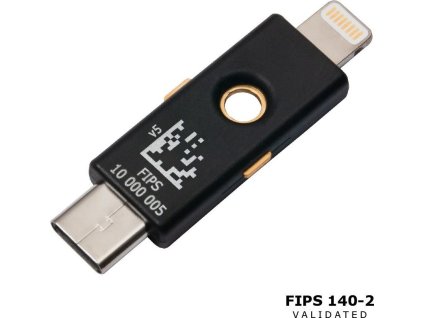 YubiKey 5Ci FIPS - USB-C+Lighting