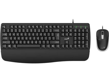 GENIUS KM-123, černá, CZ+SK layout