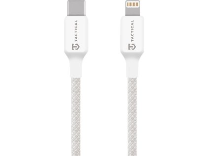 Tactical Stitch Thread Cable USB-C/Lightning 2m White