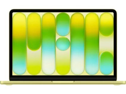 MacBook Neo yellow front