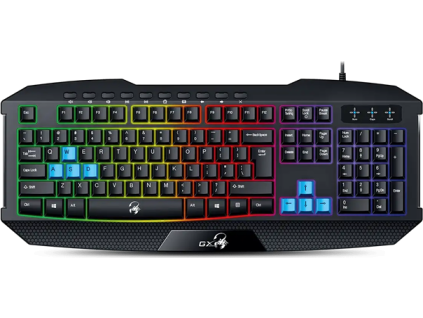 Klávesnice GENIUS K215 USB CZ+SK black + Copilot