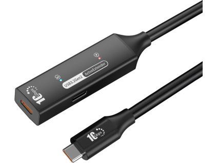PremiumCord USB-C repeater + kabel USB-C, 5m