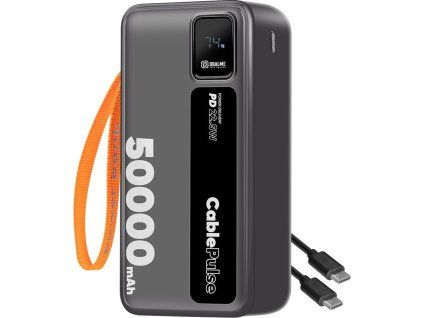 OBAL:ME CablePulse Powerbanka 50000mAh 22,5W Black