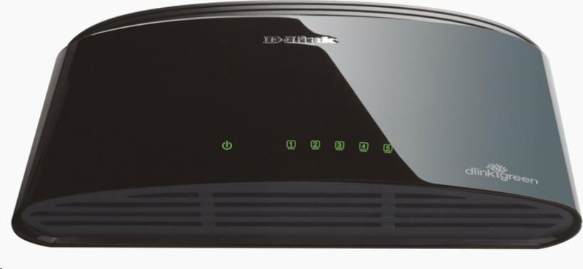 D-Link DES-1005D 5-portový 10/100 stolový prepínač