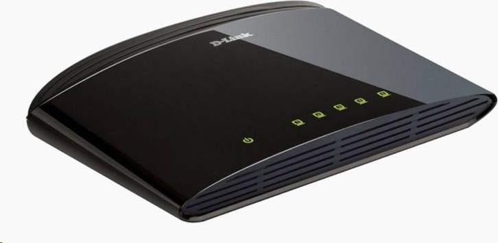 D-Link DES-1005D 5-portový 10/100 stolový prepínač