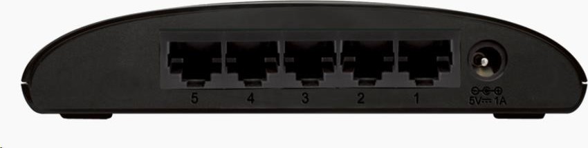D-Link DES-1005D 5-portový 10/100 stolový prepínač