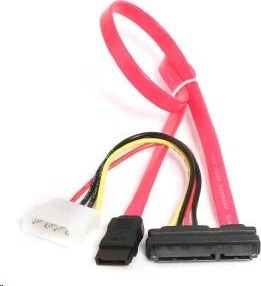 Dátový/napájací kábel GEMBIRD SATA (1x 5,25"/1x SATA)