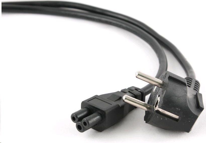 GEMBIRD 230V napájací kábel pre NTB 1,8m (3pin, Schuko, trojlístok)