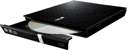 ASUS DVD Writer SDRW-08D2S-U LITE/BLACK, externá štíhla DVD-RW, čierna, USB