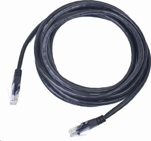 GEMBIRD UTP Cat5e Patch kábel 5 m, čierny