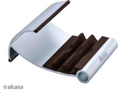 Stojan na tablet AKASA AK-NC054-BR, hliník, hnedý