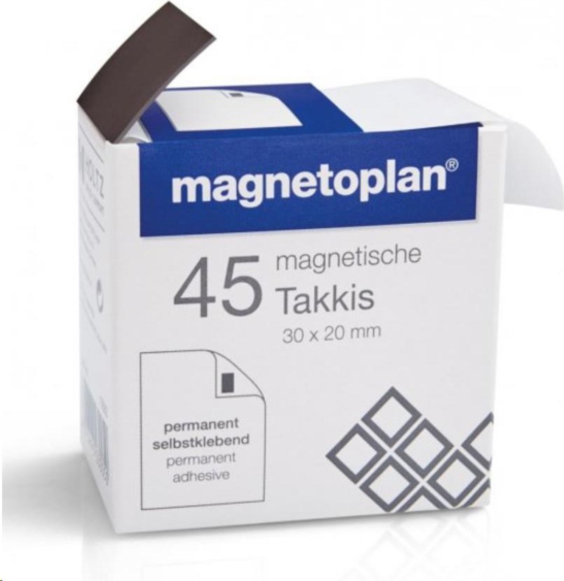Samolepiace magnety Magnetoplan Takkis (45ks)