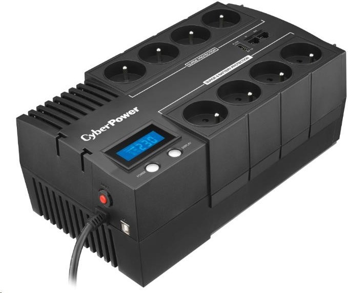 Cyber Power Systems CyberPower BRICs Series II SOHO LCD UPS 700VA/420W, české zásuvky