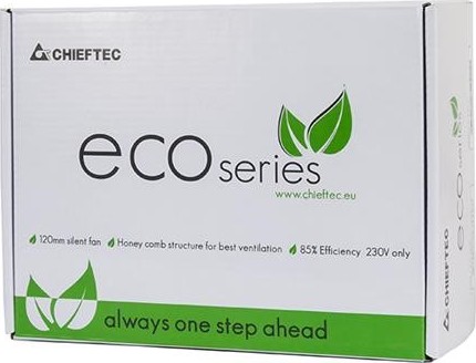 CHIEFTEC iARENA ECO GPE-700S, 700W, 120mm ventilátor, PFC, účinnosť >85%, Bronze, maloobchodný predaj